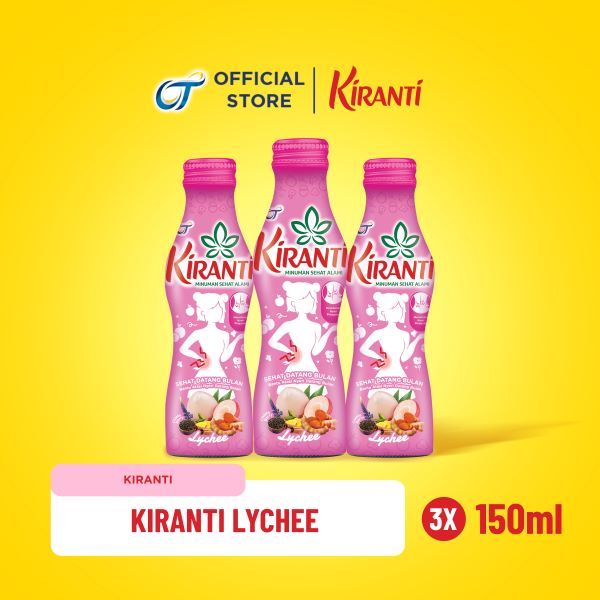 

KIRANTI LYCHEE JUICE 150ml - [ISI 3 BOTOL]