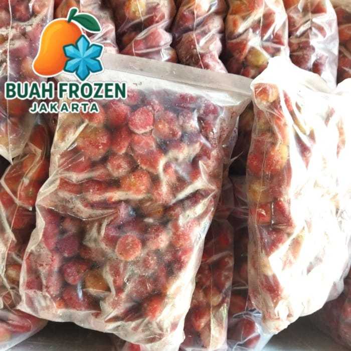 

Buah Strawberry Frozen 500 Gr / Strawberry Frozen