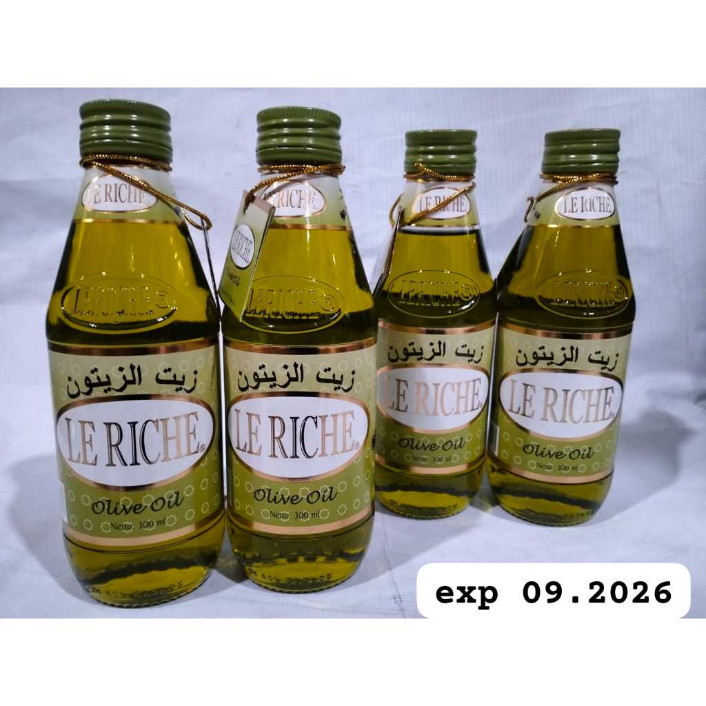 

Minyak Zaitun Le Riche 300ml Leriche Olive Oil 300 Ml Original