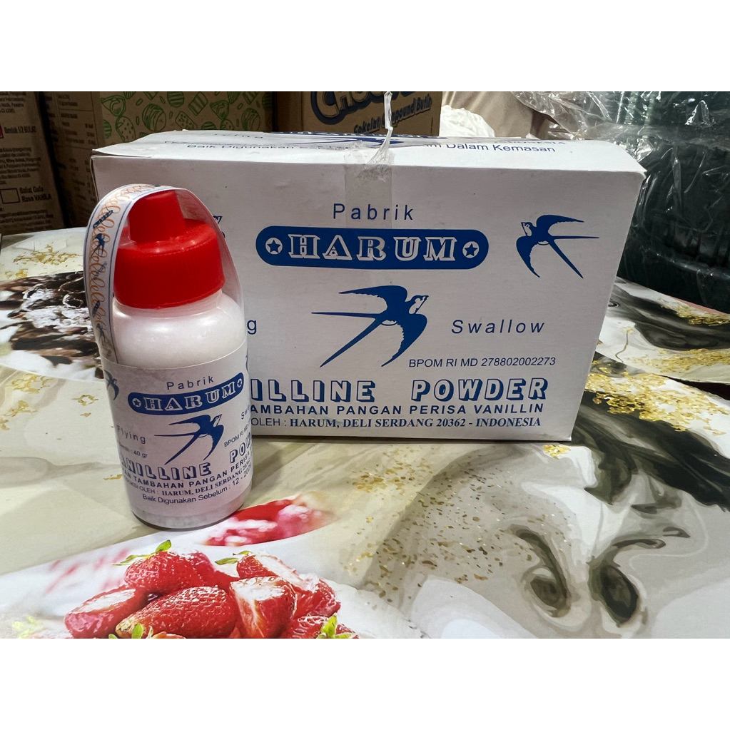 Vanilline Powder Flying Swallow 40 Gr