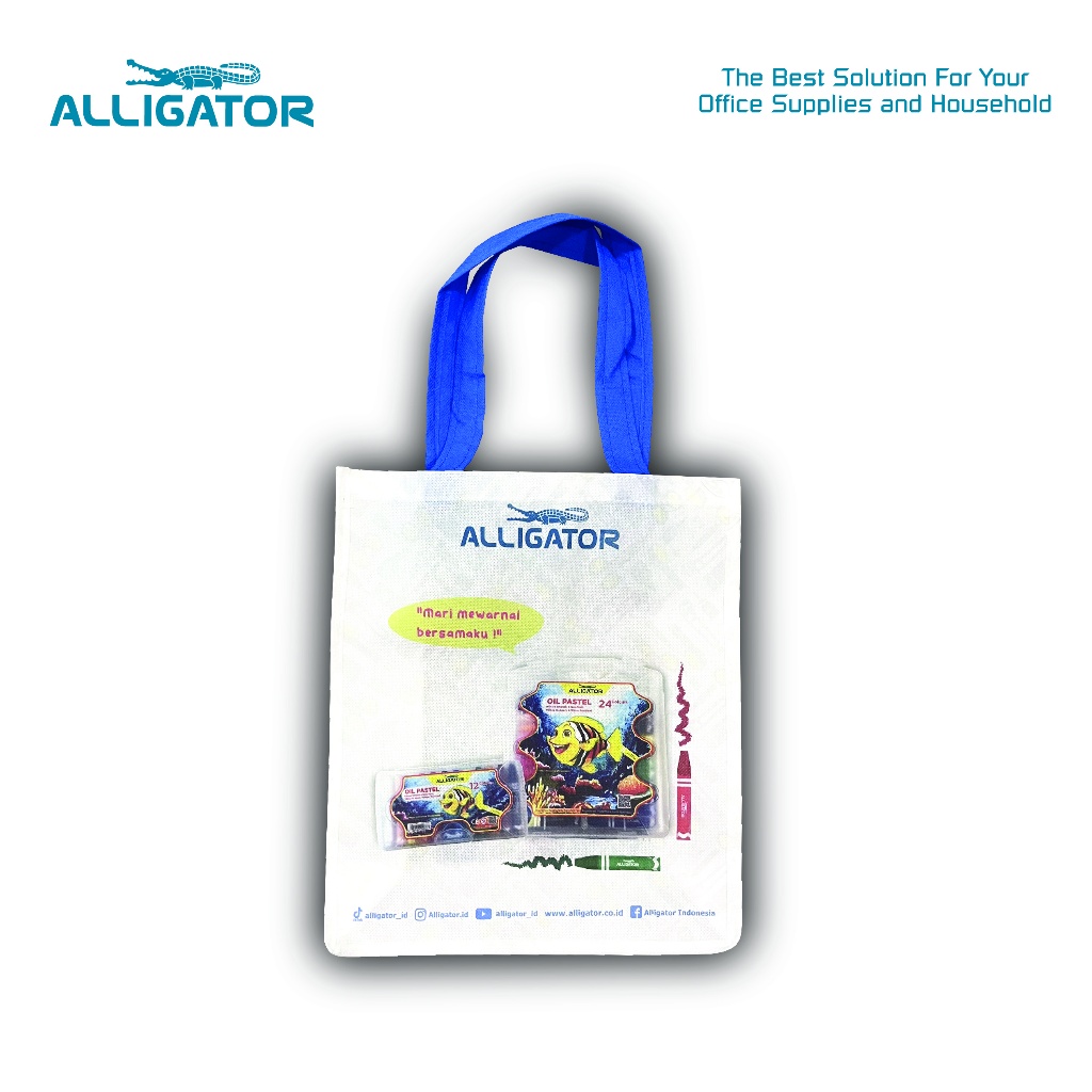 

Alligator Hadiah Gratis Totebag