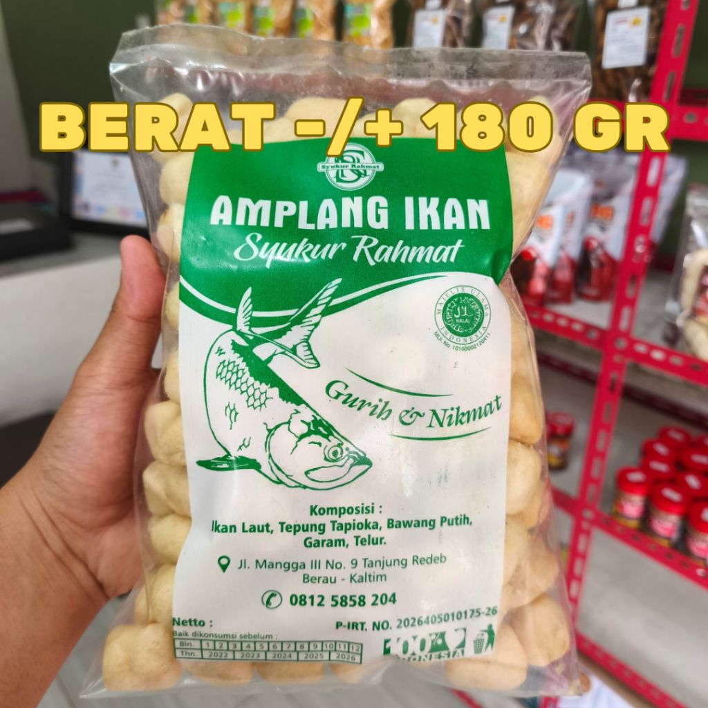 

Amplang Ikan Syukur Rahmat