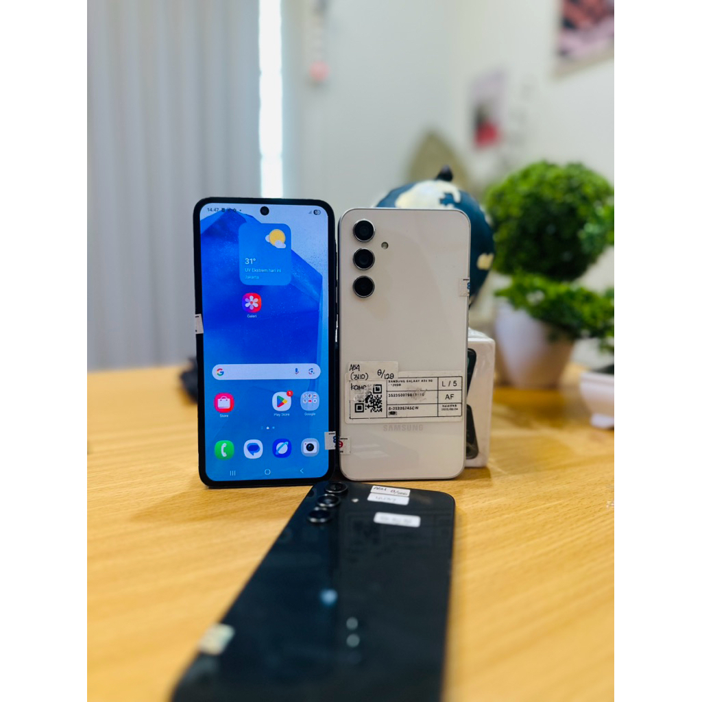 Handpone Hp Samsung A34 A55 A54 8/128 8/256 5G Sein Original ADA MINUS RINGAN second seken bekas mur