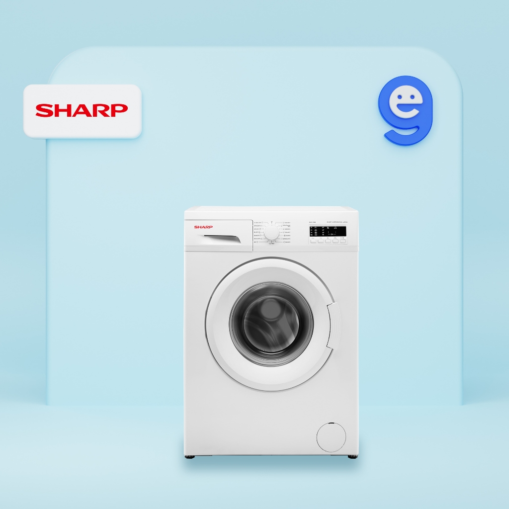 Sharp Mesin Cuci Front Loading 6KG ES-FL1062B / ESFL1062B / 1062B / ESFL 1062B / ESFL 1062