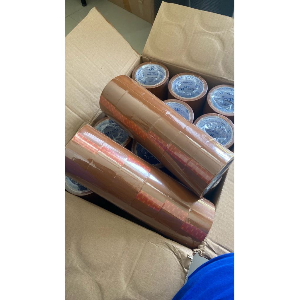 

Lakban coklat 45mm x 90y