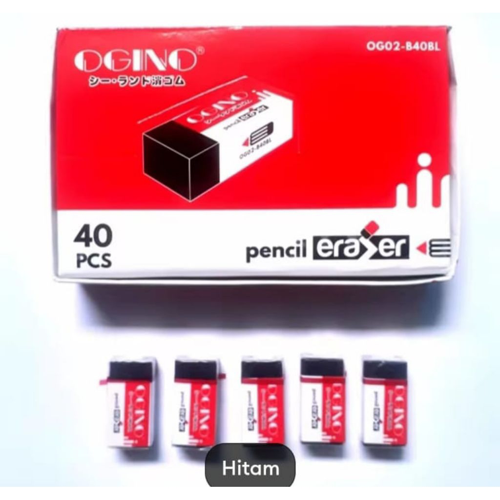 

Penghapus Murah isi 40pcs / Hapusan Pensil 1pak isi 40pcs
