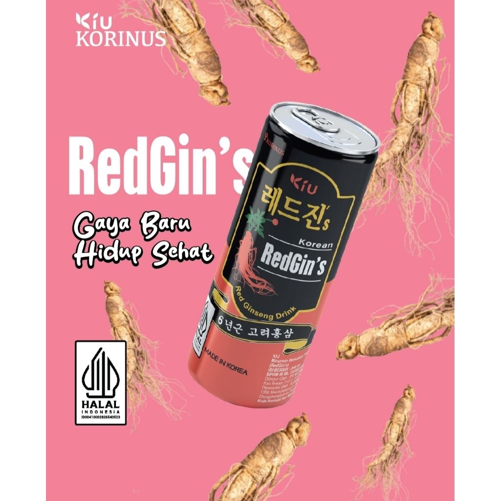 

KIU KOREAN RED GINSENG DRINK 240ML