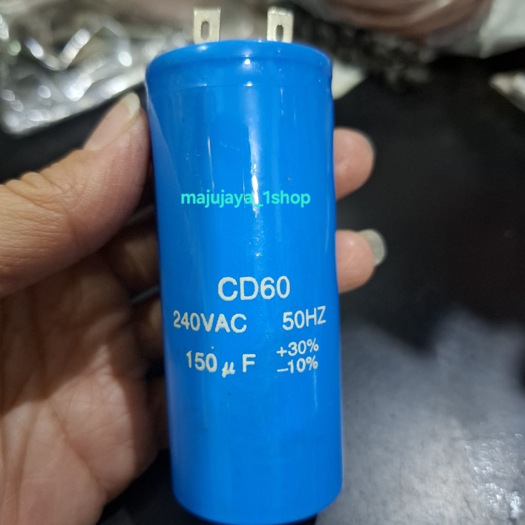 Kapasitor 150 uF Buat Mesin Potong KM