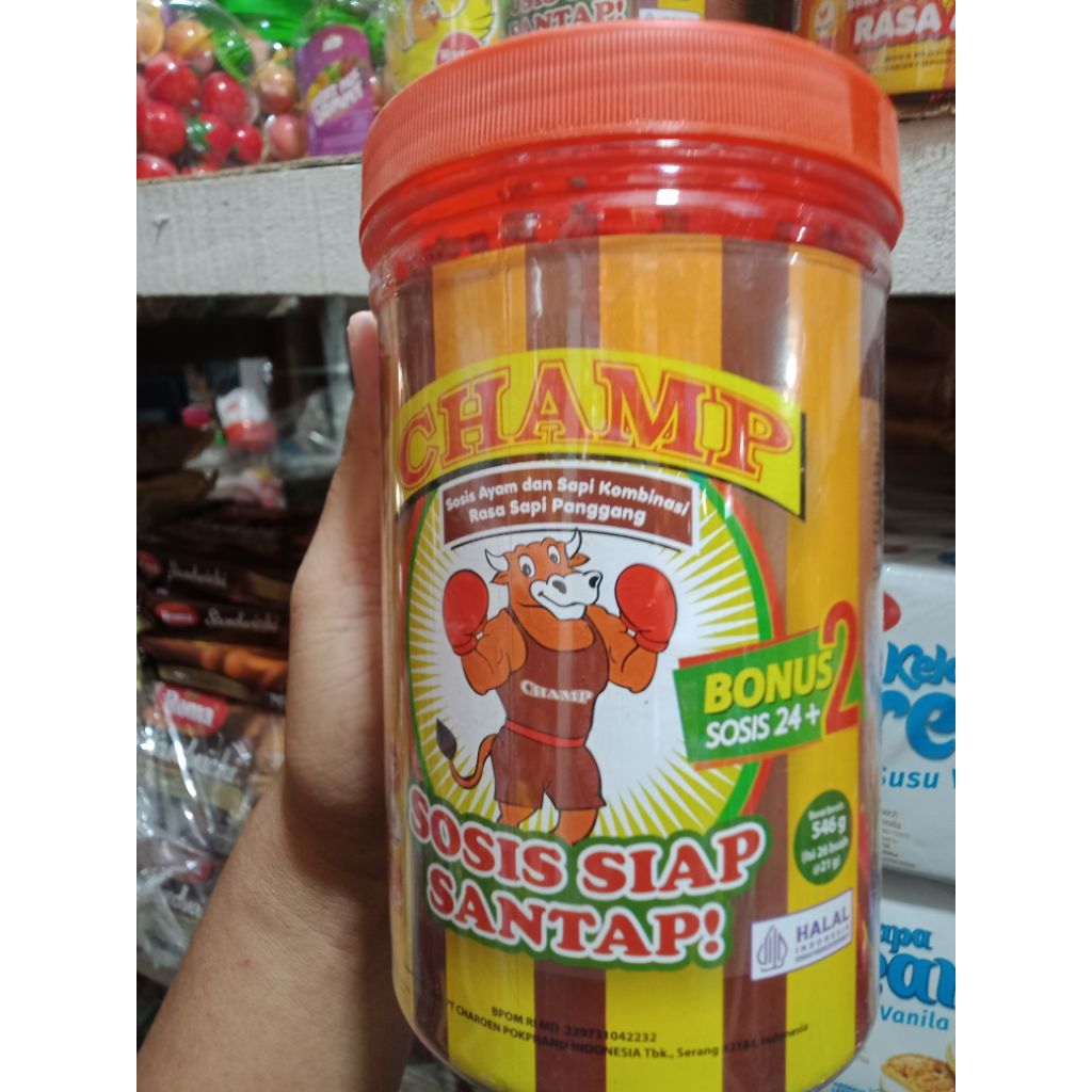 

Champ Sosis Siap Makan Rasa Sapi isi 24Pcs