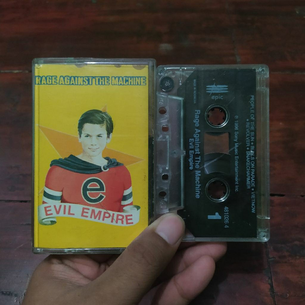 Kaset Pita Rage Against The Machine - Evil Empire