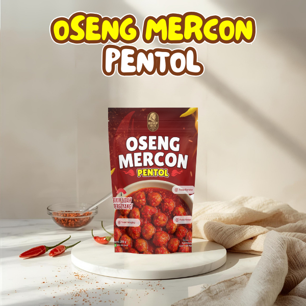 Oseng Mercon Pentol oleh Resep Ibuk - 200 gram, Pedas, Nikmat, Frozen