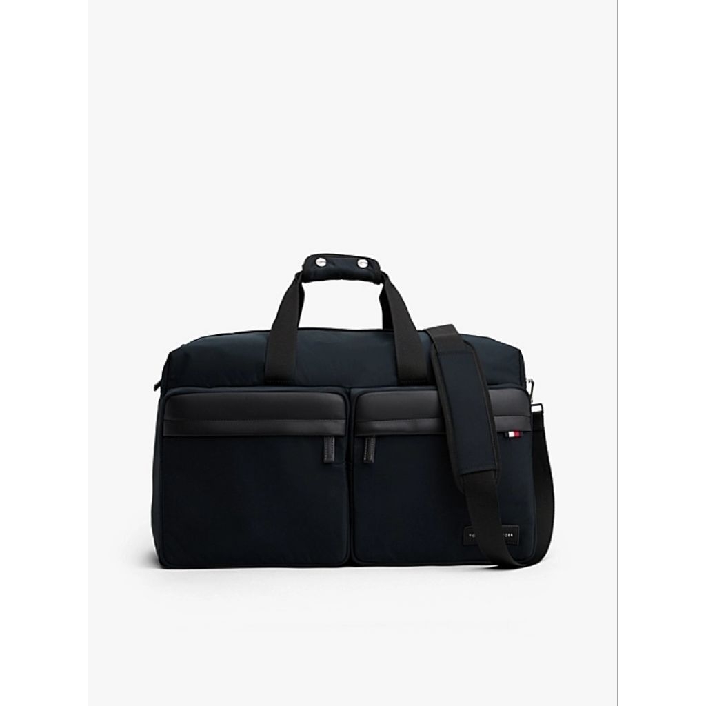 Tommy Hilfiger TH Nylon Duffle / Travel Bag - Black