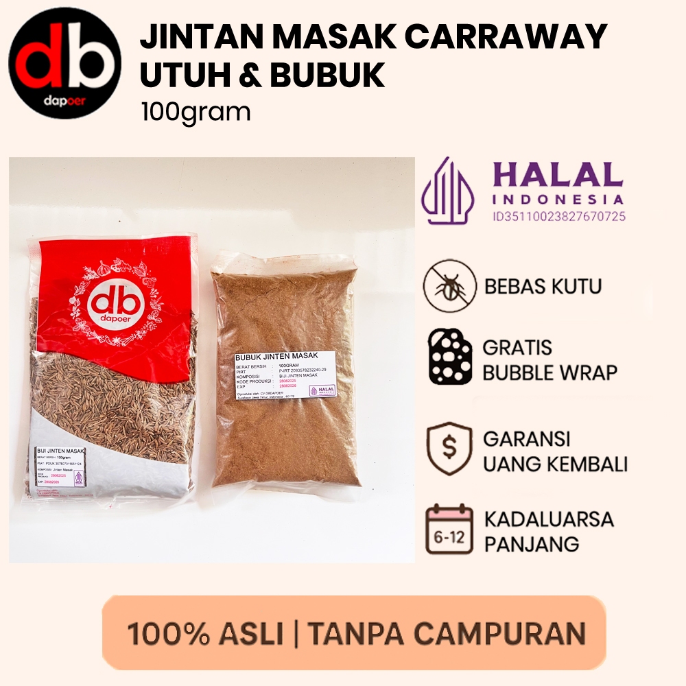 

Jinten Masak Carraway 100gram