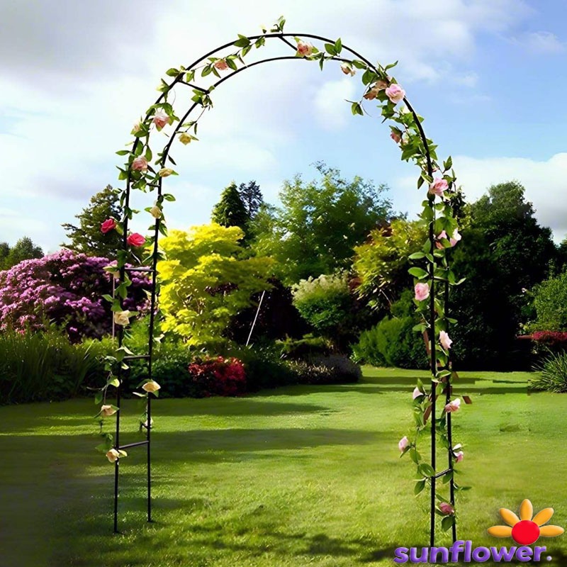 Gapura Besi Lengkung 2Layar – Dekorasi Wedding