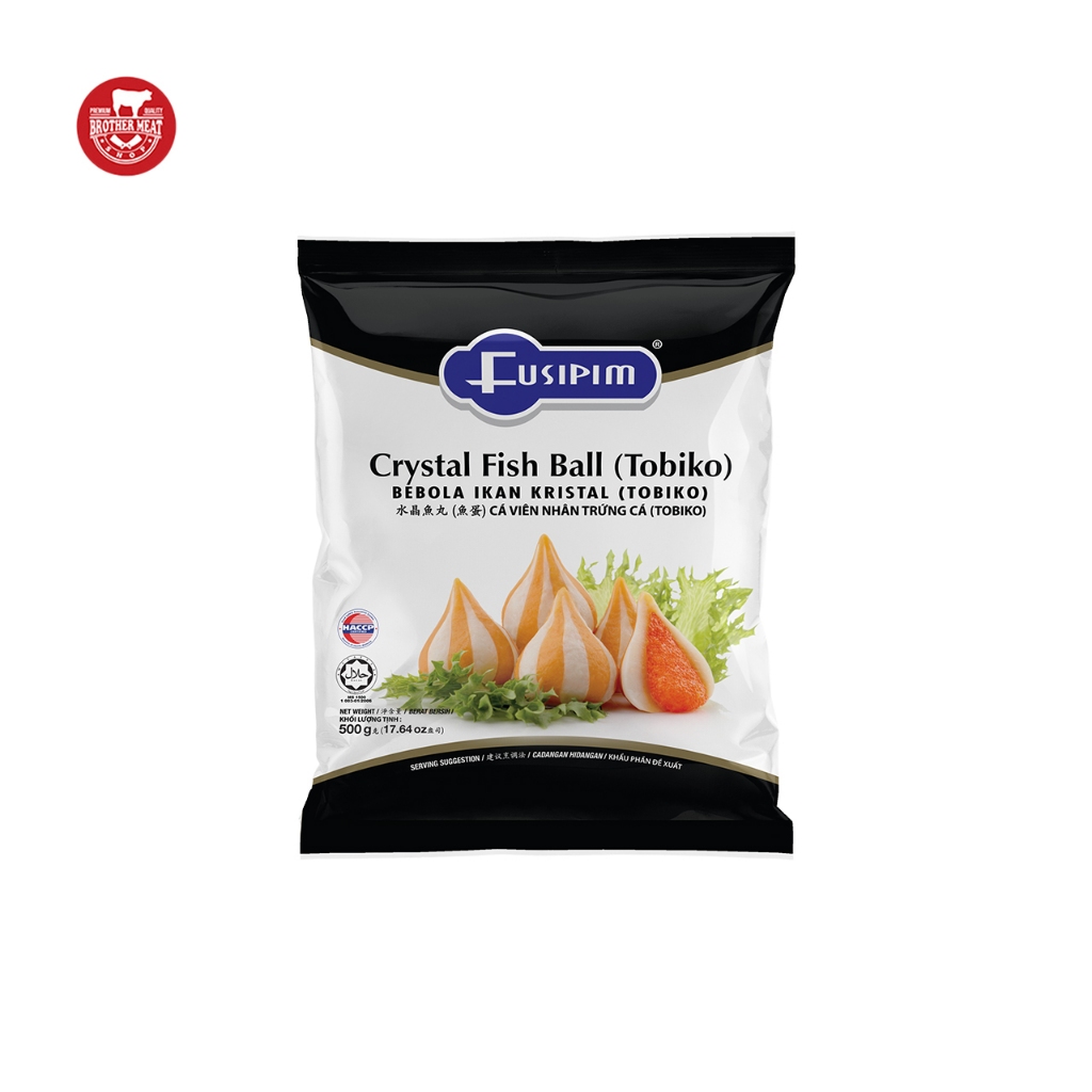 

Fusipim Crystal Fish Ball Tobiko 400gr / Dumpling Tobiko - Brothermeatshop