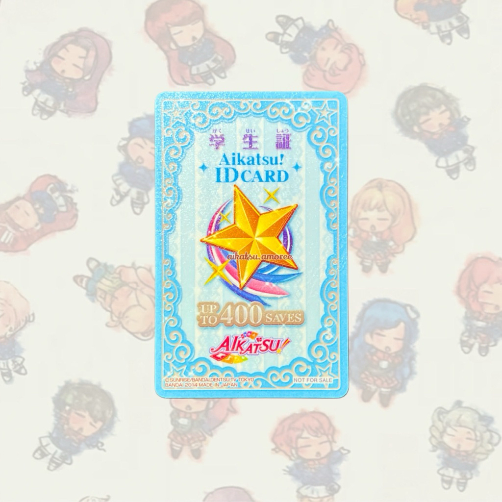 Aikatsu BLUE ID CARD