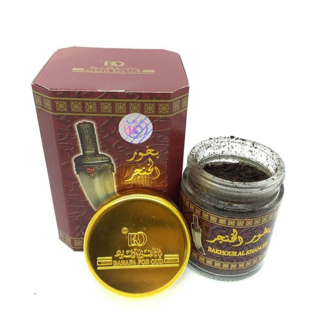 BUKHUR AL HANJAR GAHARU KHANJAR BUKHUR BO BANAFA FOR OUD ORIGINAL ARAB SAUDI