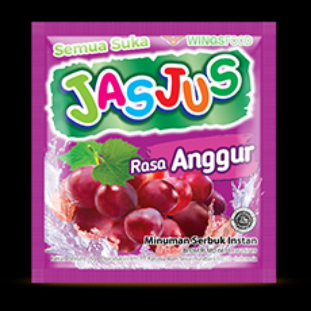 

Jasjus Anggur 1 dus isi 300 saset
