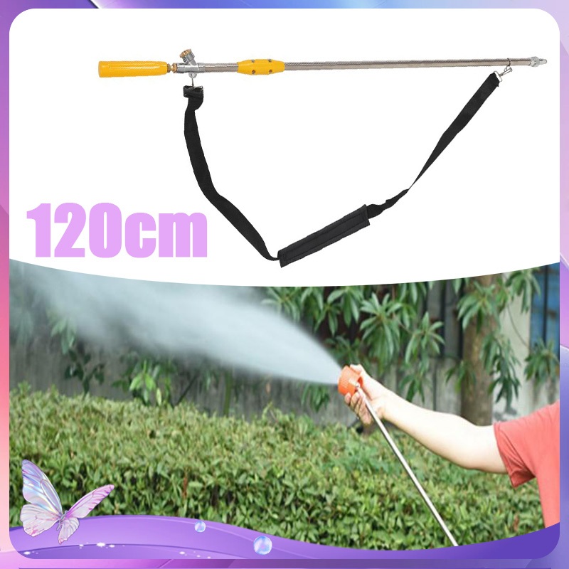 Semprotan Air Tekanan Tinggi 120cm Alat Penyemprot Jarak Jauh Penyemprot Tekanan Tinggi