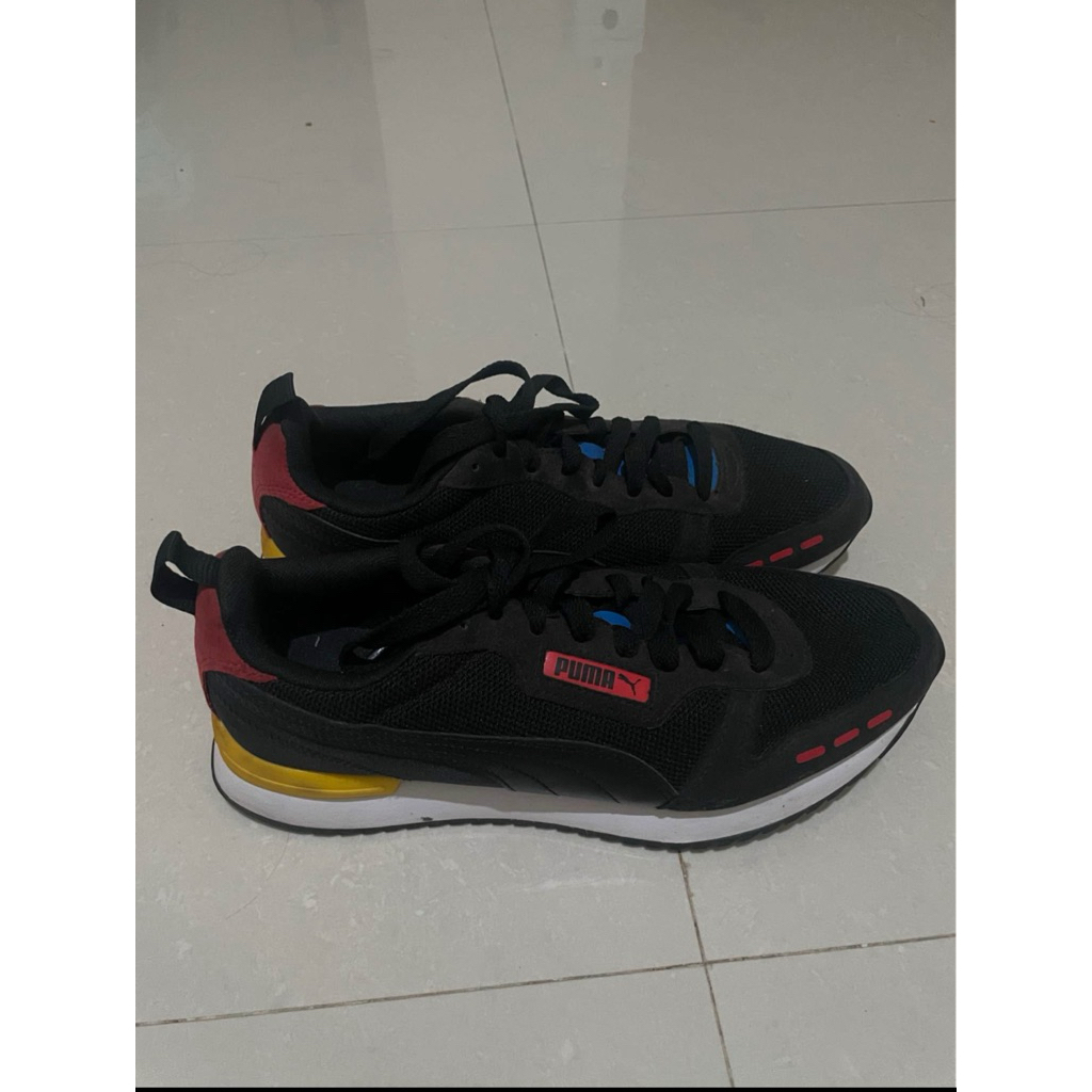 puma r78 black