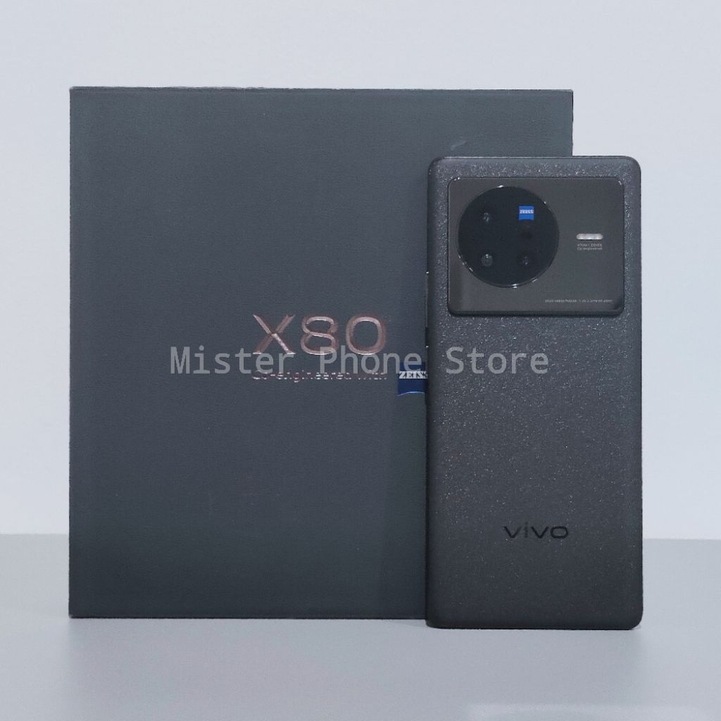 Vivo X80 12/256 GB Garansi Resmi Indonesia Second Bekas Original
