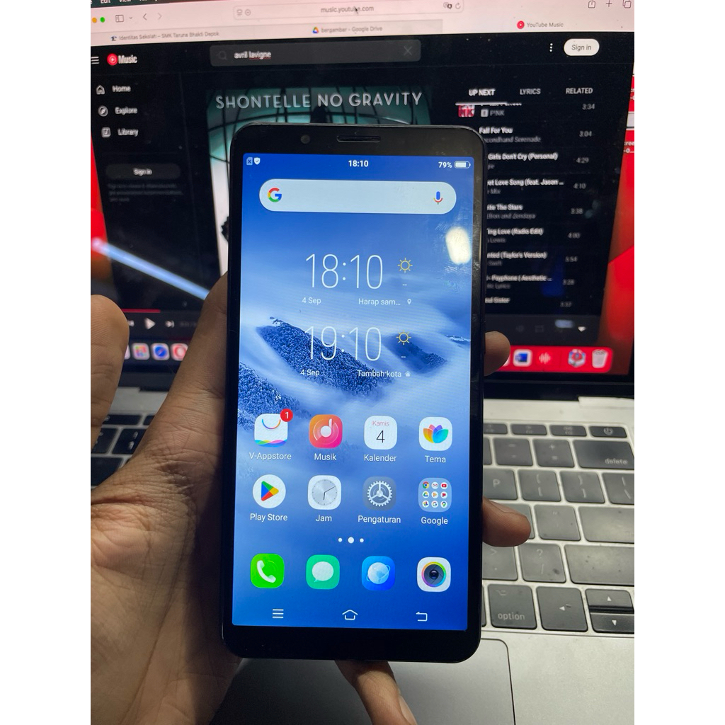 Vivo Y71 Ram 2GB Internal 16GB Mulus Original Vivo y71