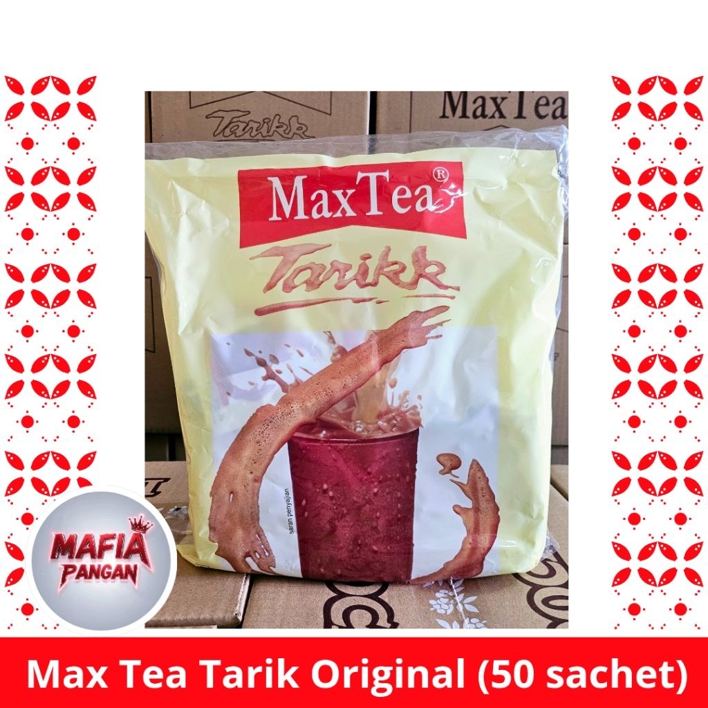 

Max Tea Teh Tarik Original 5 renteng / 50 sachet