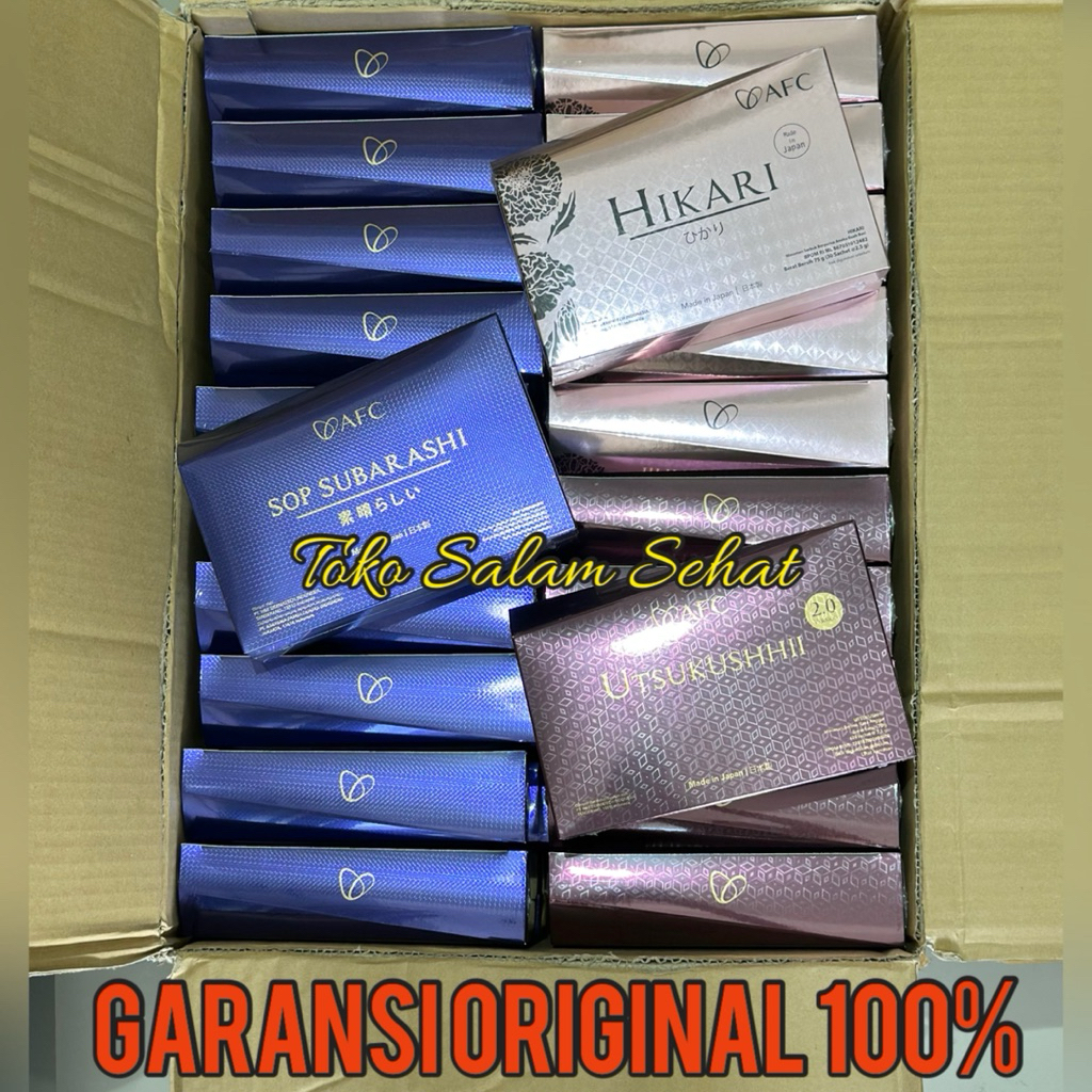 SOP Subarashi Gold Utsukushhii Utsu Gold Hikari Sop100 Original Japan Asli