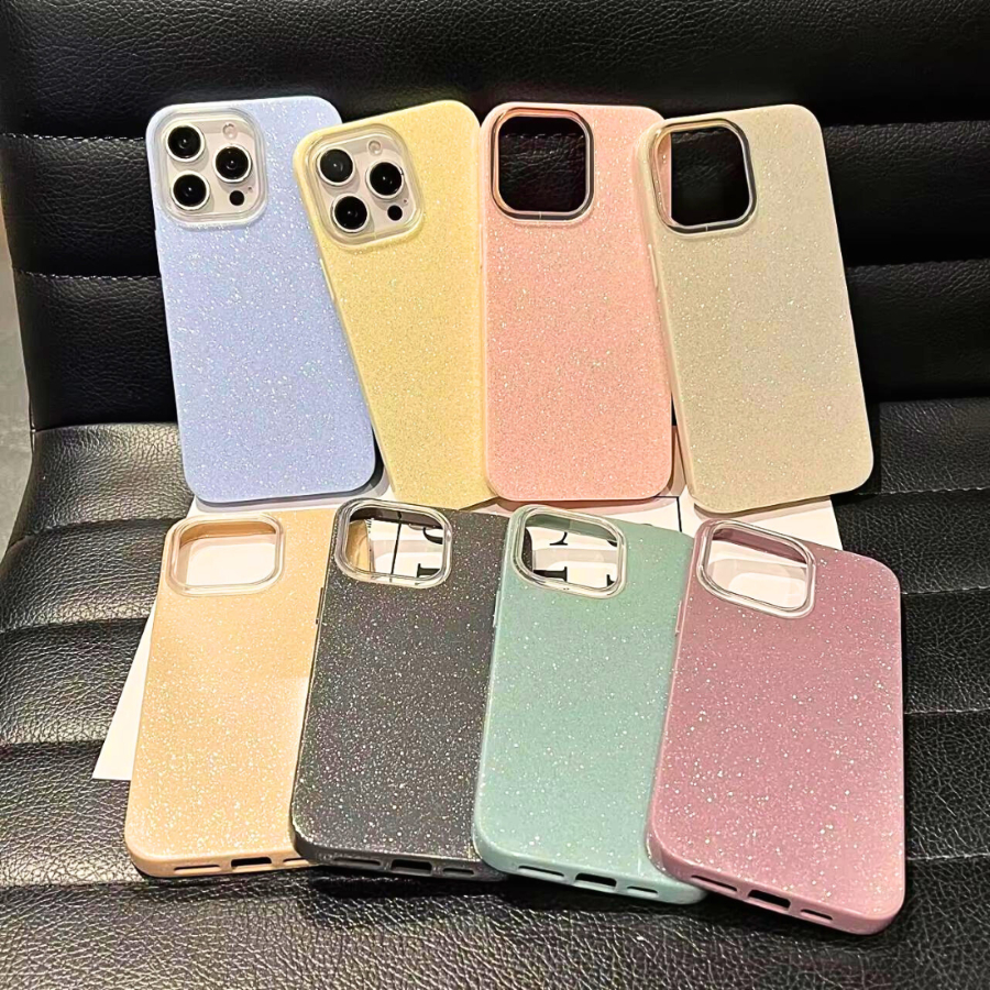 Glitter Bling Hard Case Oppo A5 A5x A5 Pro 5G A3 A3x A18 A38 A58 4G A57 2022 A77s A16 A54 A55 Casing