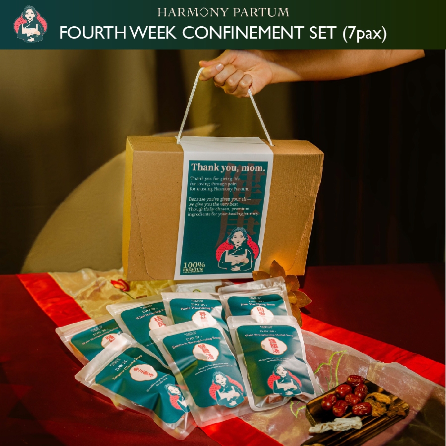 

Harmony Partum Ciak Po Fourth Week Confinement Set - Paket Ciakpo Minggu Keempat isi 7 Bungkus