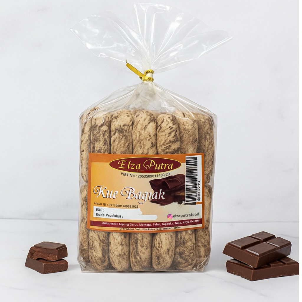 KUE BAGIAK ELZA PUTRA FOOD | Kue Bagiak Rasa Jahe Keningar Durian Coklat Susu Wijen Kelapa Kacang Ne