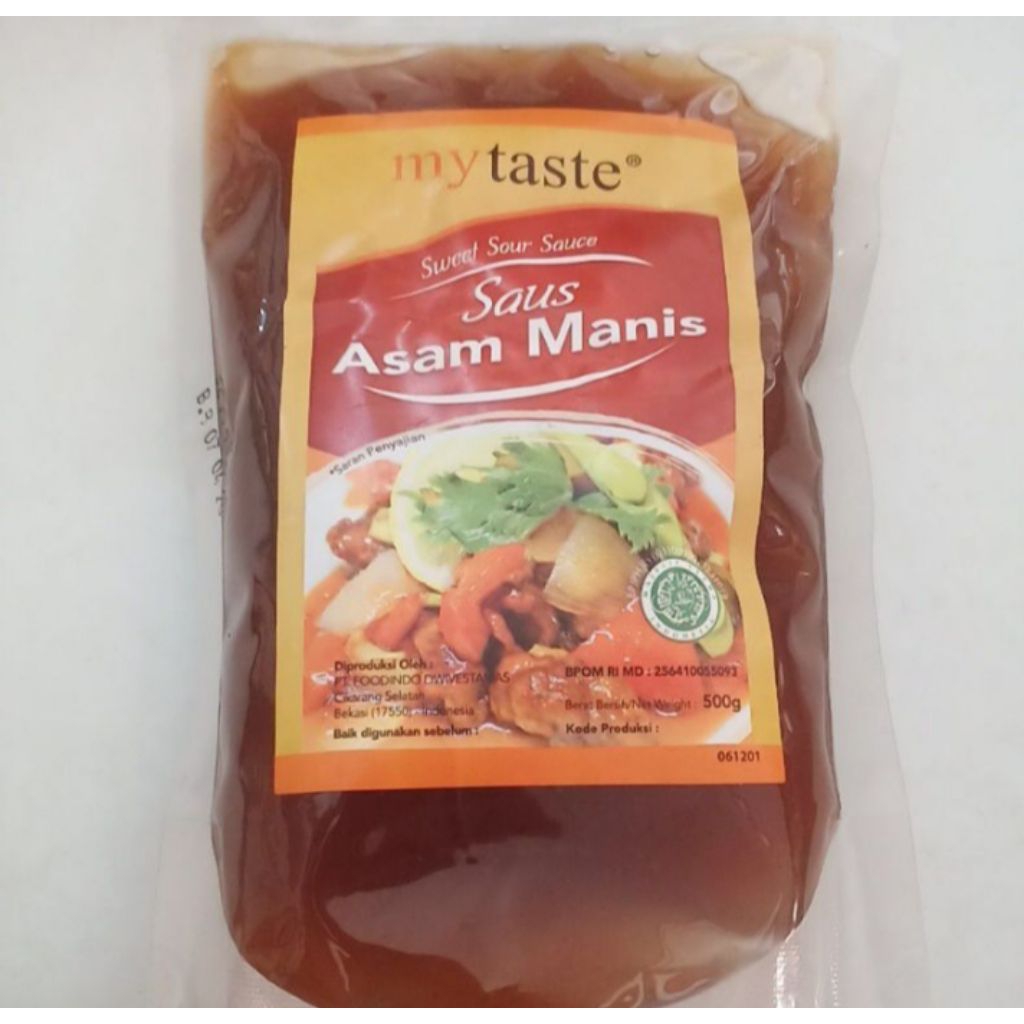 

MyTaste | My Taste Saus Asam Manis Sweet sour Sauce 500gr saos