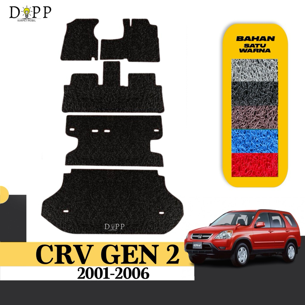 Karpet Mobil CRV Gen 2 / Karpet Mobil Mie Bihun Honda Crv 2001-2006
