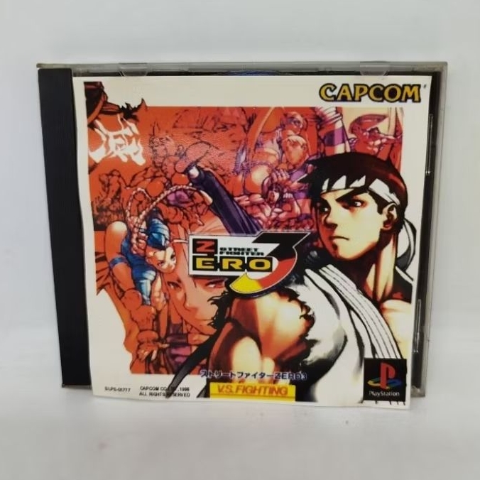 CD GAME PLAYSTATION PS1 STREET FIGHTER ZERO