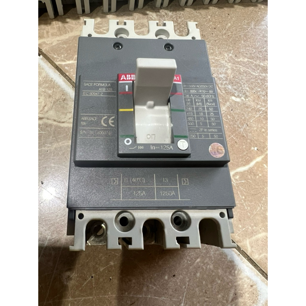 Mccb ABB 3P 20a/32a/40a/63a/100a/125a