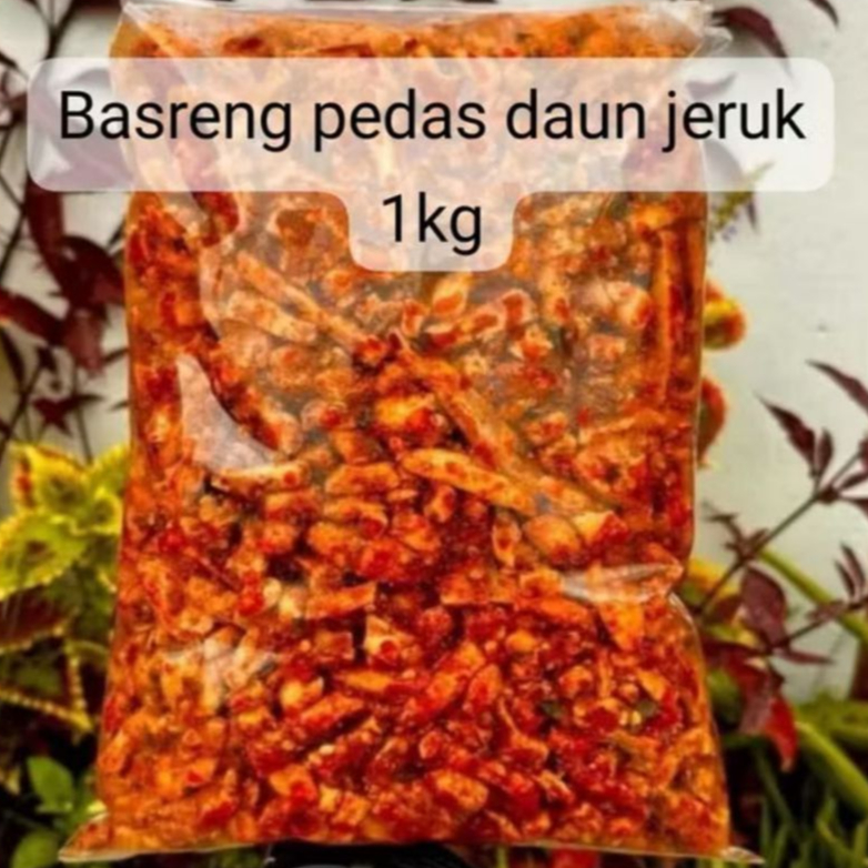 

1kg basreng stik viral pedas daun jeruk