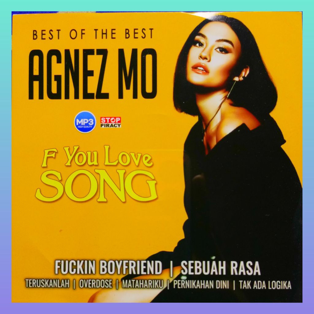 kaset audio musik mp3 pop agnes Monica album pilihan terbaik