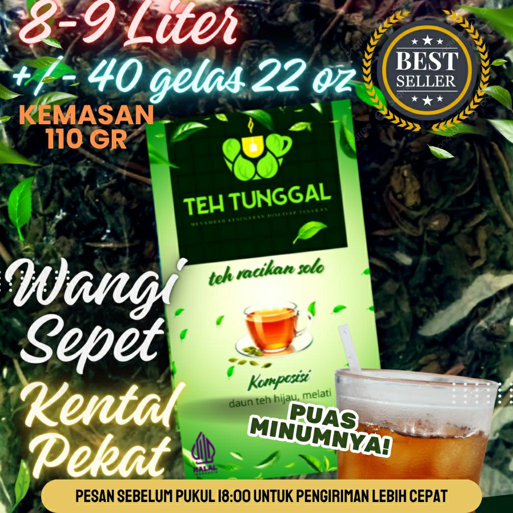 

Teh Racik Solo kemasan 110gr yg cocok untuk testimoni