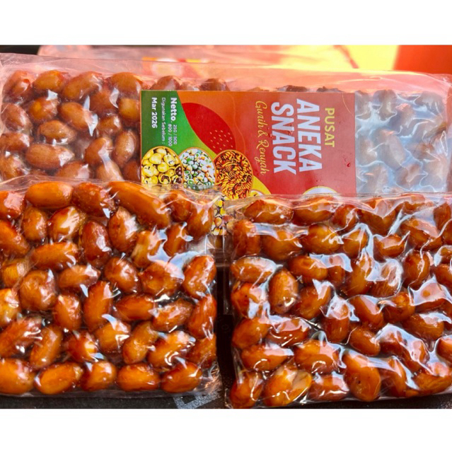 

Kacang Pedas Manis Jadul 10 pcs Kacang Tanah Pedas Manis. Camilan Snack