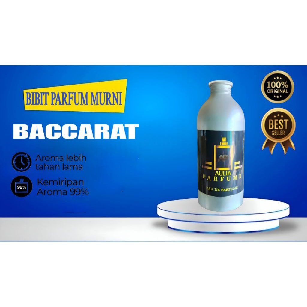 Bibit Parfum Baccarat Premium 100% Bibit Murni Non Alkohol