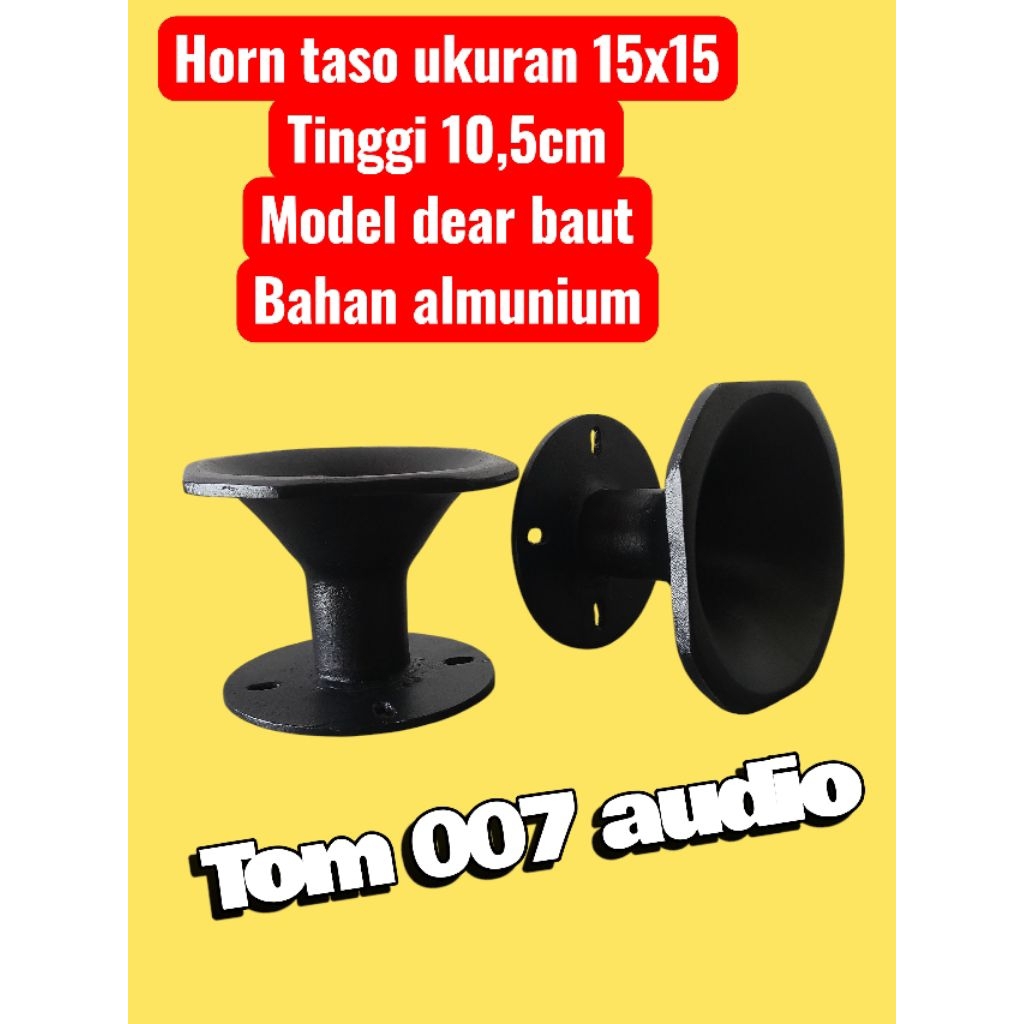 horn ukuran 15x15,horn taso,horn tweeter ukuran 15x15,horn tweeter bahan almunium