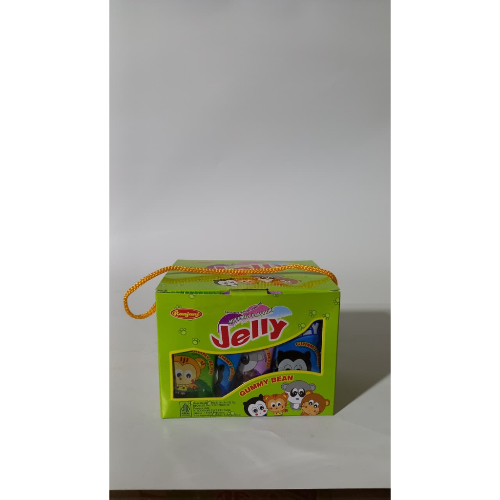 

Permen lunak Jelly bean MIX FRUIT Box 30PCS 5GR