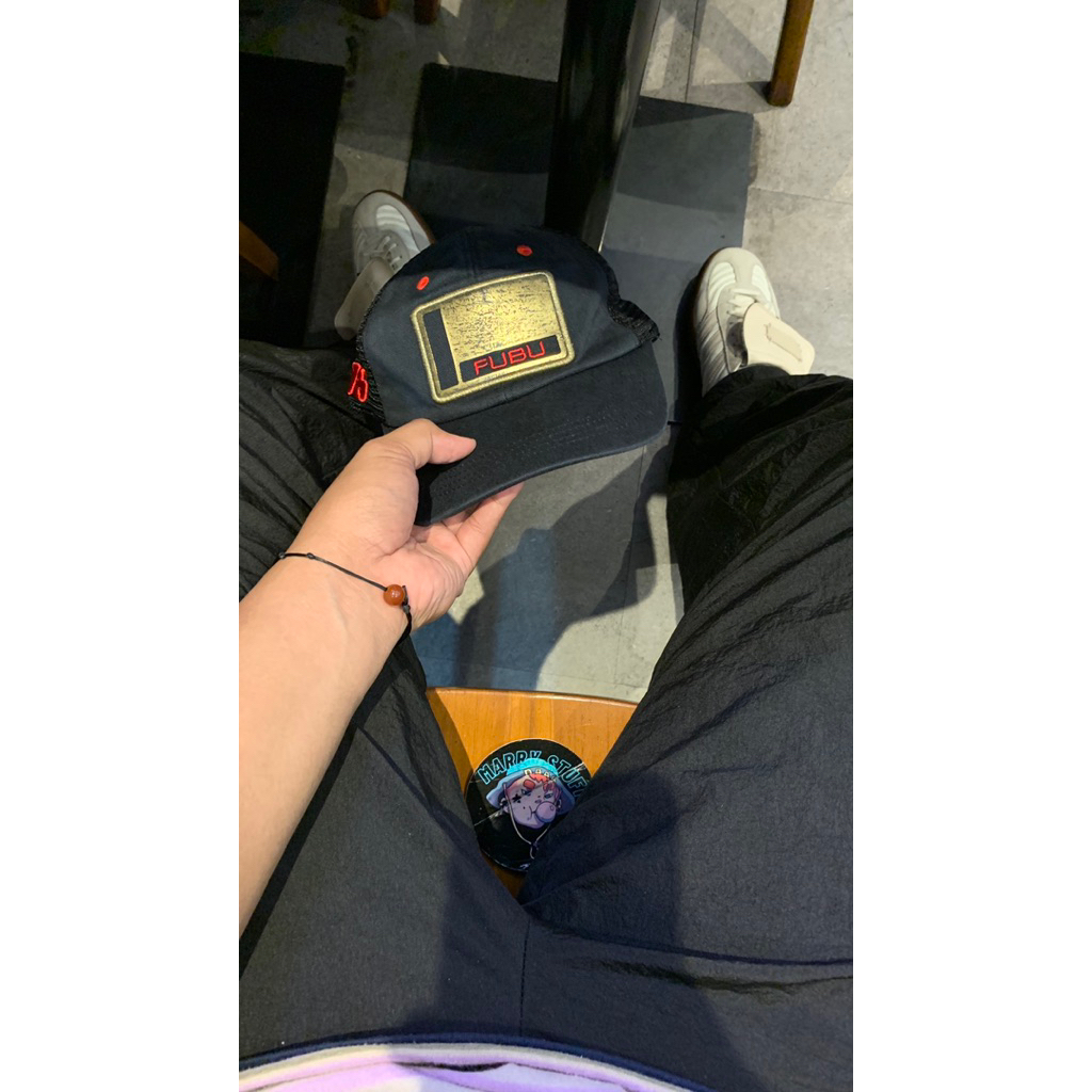 TOPI FUBU LOGO SETELAN ADJUSTABLE