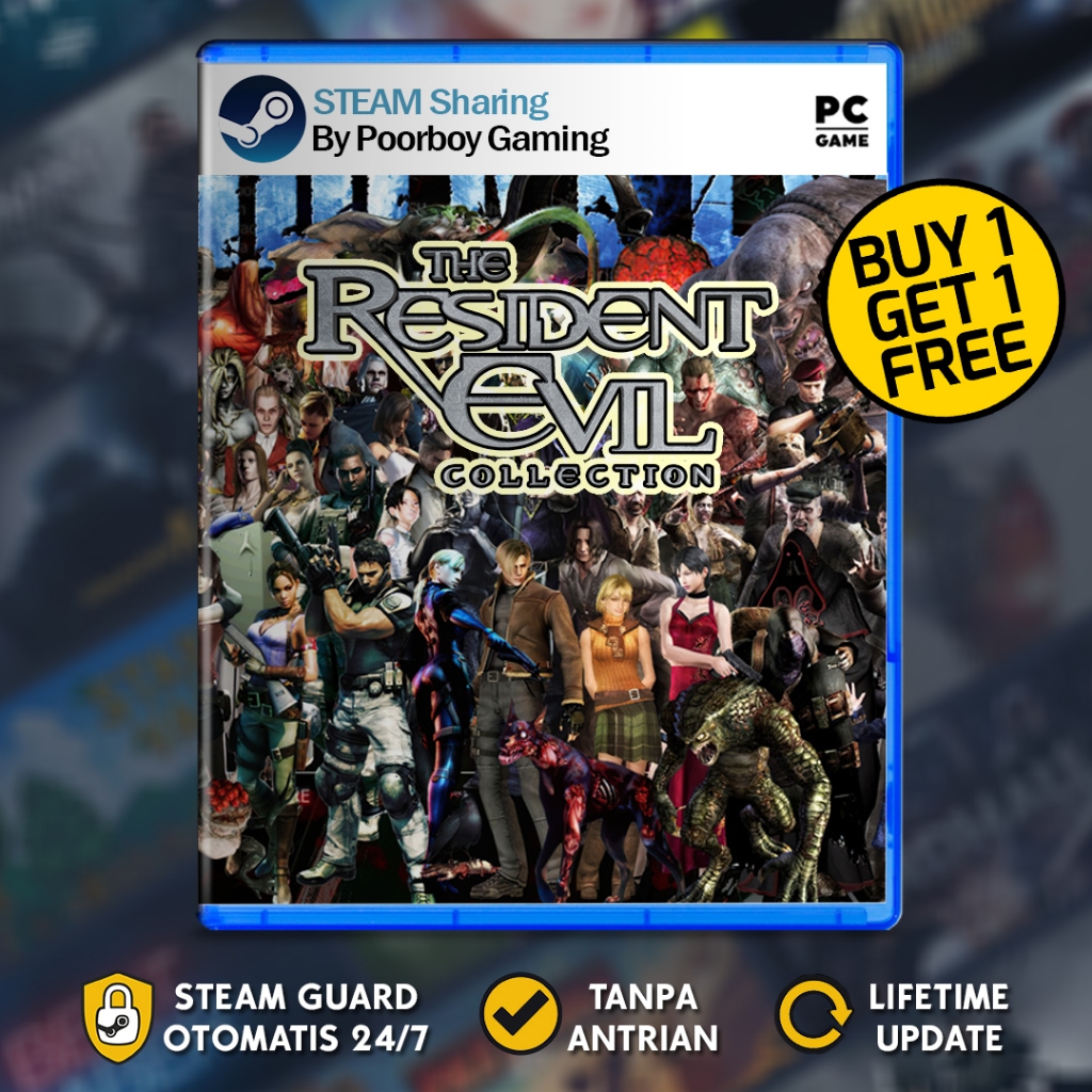 Resident Evil Jadul Collection | Original Game Komputer PC / Laptop