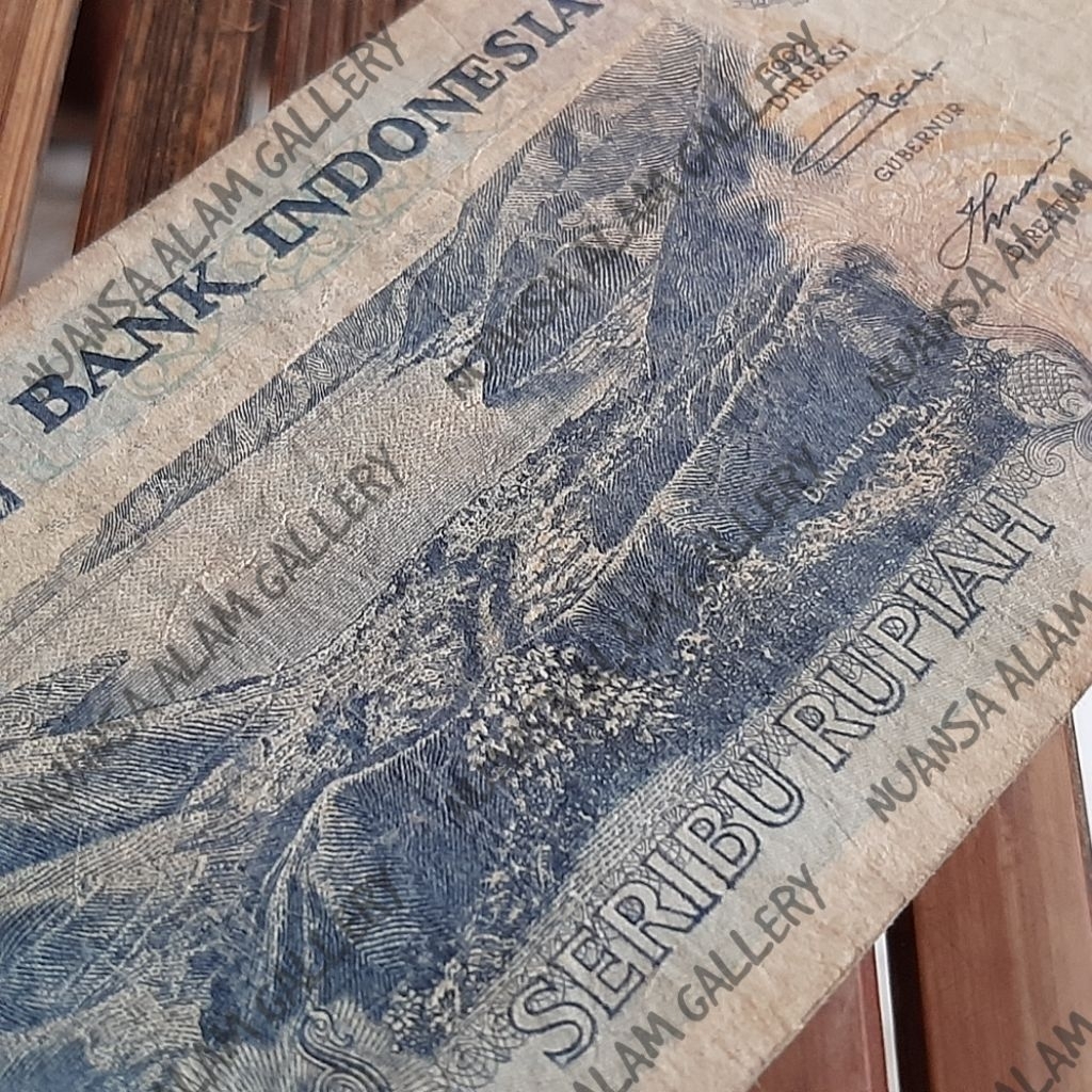 Pajangan Koleksi Uang Gambar Lompat Batu Danau Toba Nostalgia Masa Lalu Kondisi Bekas Exclusive
