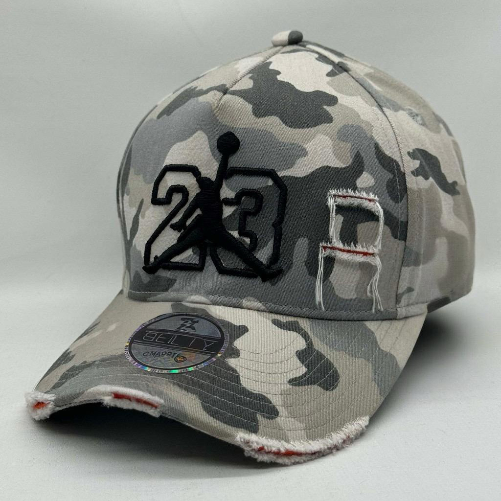 Topi Baseball Camo Jordan  Pria Wanita Topi Sobek Ny Unisex Bisa COD