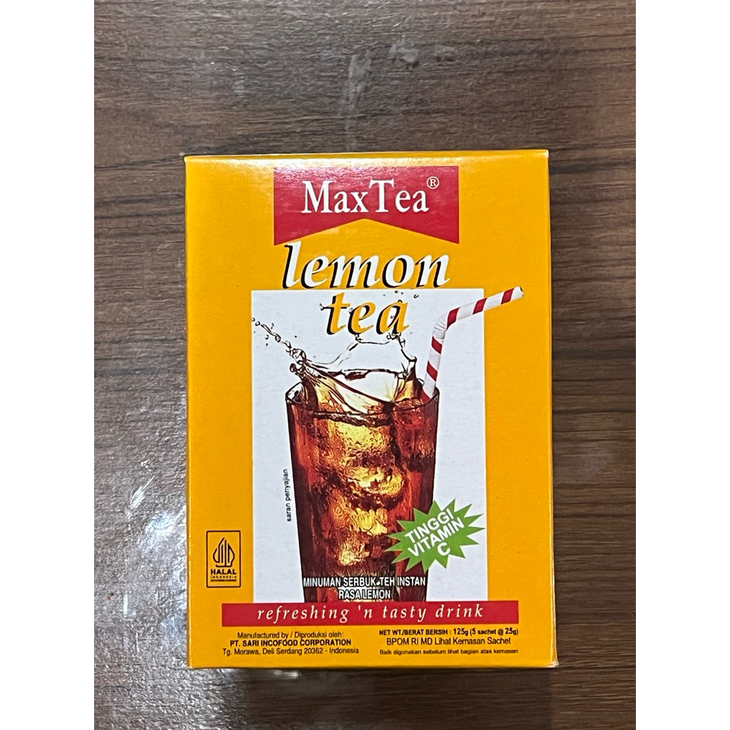 

MAXTEA LEMON TEA 5 SACHET