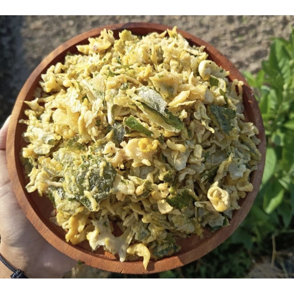 

Remukan Keripik Peyek Bayem 1 Kg