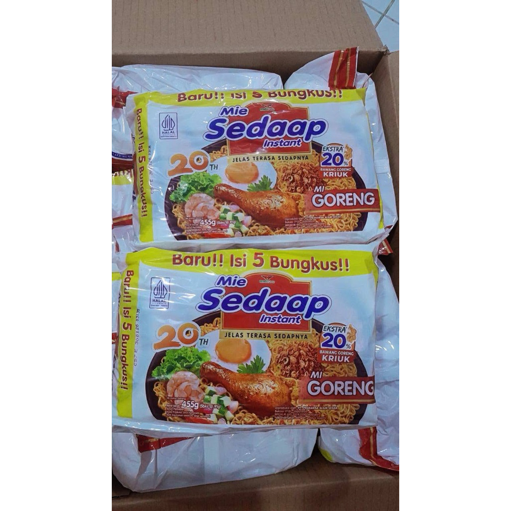 

sedap goreng 1pack isi 5pcs