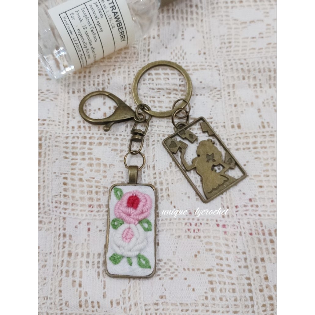 Alice in Wonderland Keychain